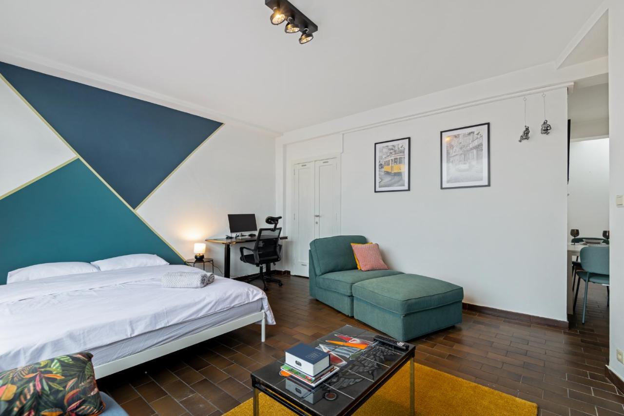 Cozy Antwerp - Cityview Studio Free Parking Exterior foto